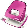 LEITZ Perforatore 2 fori 5008 WOW fucsia metal max 30fg LEITZ 50081223