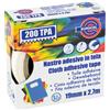 EUROCEL Nastro adesivo telato TPA rosso 200 19mmx2,7mt Eurocel 016214194