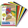 DECO BUSTA 10FG CARTONCINO ONDULATO 25X35CM CANNETE' colori assortiti DECO 2200