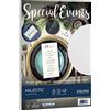 FAVINI Carta metallizzata SPECIAL EVENTS A4 20fg 120gr bianco FAVINI A690154