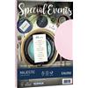FAVINI Carta metallizzata SPECIAL EVENTS A4 20fg 120gr rosa FAVINI A69S154