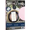 FAVINI Carta metallizzata SPECIAL EVENTS A4 10fg 250gr rosa FAVINI A69S174