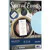 FAVINI Carta metallizzata SPECIAL EVENTS A4 10fg 250gr azzurro FAVINI A69T174