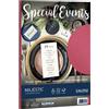 FAVINI Carta metallizzata SPECIAL EVENTS A4 10fg 250gr rosso FAVINI A69C174