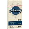 FAVINI 25 buste CALLIGRAPHY PERGAMENA 110x220mm 90gr naturale FAVINI A57Q203