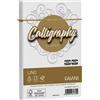 FAVINI 25 buste CALLIGRAPHY LINO 120gr 120x180mm bianco FAVINI A570617