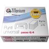 TITANIUM SCATOLA 1000 PUNTI UNIVERSALI TiTanium 6/4 TI1002T