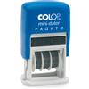 COLOP Timbro mini S160/L1 DATARIO + PAGATO 4mm autoinchiostrante COLOP S160/L1