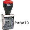 COLOP Timbro POLINOMIO 04000W 12 diciture 4mm COLOP 04000WBLS