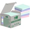 POST-IT Cf. 6pz blocco 100fg. Post-it® Notes Green 76x76mm 654-1GB NATURAL 7100259123