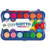 GIOTTO COLORI ACQUERELLO IN 24 COLORI pastiglie da Ø30mm GIOTTO 352400