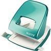 LEITZ Perforatore 2 fori 5008 WOW acqua marina metal max 30fg LEITZ 50082251