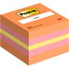 POST-IT BLOCCO MINICUBO 400foglietti Post-it® 51x51mm 2051-P MELONE/ROSA GUAVA 7100172395
