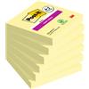 POST-IT Value pack 4+2 Post-it® Super Sticky, Giallo Canary™, 76x76 mm 90 fogl/blocco 7100259321