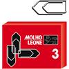 Molho Leone SCATOLA 100 FERMAGLI N.3 MM29 ZINCATI LEONE 21113