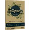 FAVINI Carta Calligraphy Nature CRUSH A4 50fg 120gr oliva FAVINI A69N534
