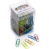 LEONE DELL'ERA BARATTOLO 250 FERMAGLI COLORI METAL N.4 MM32 LEONE COLOR FX25