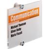 DURABLE TARGA PER PORTE/PARETI CRYSTAL SIGN 210X148MM DURABLE 4823-19