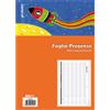 EDIPRO BLOCCO PRESENZE MENSILI 50/50 FOGLI AUTORIC. 21X30 E5149C E5149C