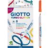 GIOTTO ASTUCCIO 8 PENNARELLI TURBO GLITTER GIOTTO 425800