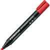 STAEDTLER MARCATORE LUMOCOLOR PERMANENT 350 ROSSO P.SCALPELLO STAEDTLER 350-2