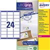 AVERY Etichetta adesiva L7159 bianca 15fg A4 63,5x33,9mm (24et/fg) Avery L7159-15