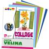 DECO Busta di carta velina 25fg 50x76cm 5 colori freddi assortiti DECO 10733