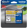 BROTHER NASTRO TZEN201 3,5MMx8MT NERO/BIANCO TZEN201