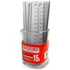 ARDA BARATTOLO 15 RIGHELLI ALLUMINIO 15CM ARDA 17915BAR