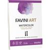 FAVINI Blocco collato Watercolor Favini Art 10fg 300gr A5 A420385