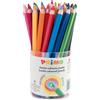 PRIMO BARATTOLO DA 36 PASTELLI COLORATI MAXI JUMBO 100 FSC in 12 colori PRIMO 521B36