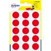 AVERY Blister 90 etichetta adesiva tonda PSA rosso Ø19mm Avery PSA19R