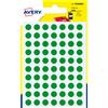 AVERY Blister 490 etichetta adesiva tonda PSA verde Ø8mm Avery PSA08V
