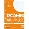 PIGNA RICAMBI FORATI A4 10MM QUAXIMA 40FG 80GR PIGNA 006290310