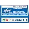 ZENITH SCATOLA 1000 PUNTI ZENITH 130/E (6/4) IN ACCIAIO NATURALE 0311301401