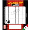 MARKIN Etichetta adesiva bianca 27x17mm (10fogli x 30etichette) Markin 10020