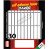 MARKIN Etichetta adesiva bianca 46x10mm (10fogli x 30etichette) Markin X10031