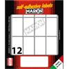 MARKIN Etichetta adesiva bianca 46X27mm (10fogli x 12etichette) Markin 10034