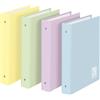 BLASETTI Raccoglitore 4 anelli Ø30mm 26X32cm colori ass. Pastel One Color Blasetti 7191