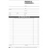 EDIPRO BLOCCO COPIA COMMISSIONE 23X15cm 50fg 2 copie aurotic. E5229A EDIPRO E5229A