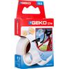 Geko Nastro adesivo telato Tex bianco 19mmx2,7mt Geko 8143000003