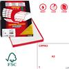 MARKIN Etichetta adesiva C/599 bianca 100fg A3 420x297mm (1et/fg) Markin X214C599A3