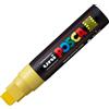 UNI MITSUBISHI Marcatore UNI POSCA PC17K p.scalpello 15mm giallo UNI MITSUBISHI M PC17K G