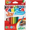 CARIOCA SCATOLA 24 PENNARELLI JOY LAVABILI COLORI ASSORTITI CARIOCA 40615