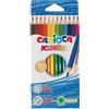 CARIOCA Astuccio 12 matite acquerellabili colori assortiti Carioca 42857