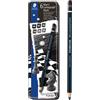STAEDTLER Astuccio metallo 6 matite Mars® Lumograph®BLACK 4gradazioni Staedtler 100B-G6