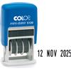 COLOP Timbro mini datario S120 3,8mm autoinchiostrante COLOP S120