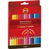 KOH.I.NOOR ASTUCCIO 36 MATITE COLORATE ACQUARELLO KOHINOOR H2141N
