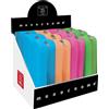 PIGNA Bustina silicone Soft Touch 80x200x60mm colori assortiti fluo Monocromo Pigna 0228048-00
