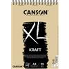 CANSON Album spiralato lato corto XL KRAFT A4 60 fg. 90 gr. Canson 400039141